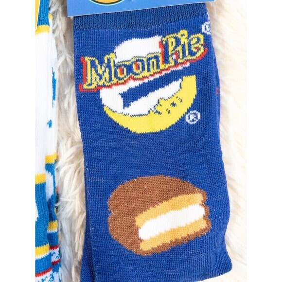 Men’s Novelty Socks Snack Pack Moon Pie Kraft Mac n Cheese NWT - Picture 4 of 7